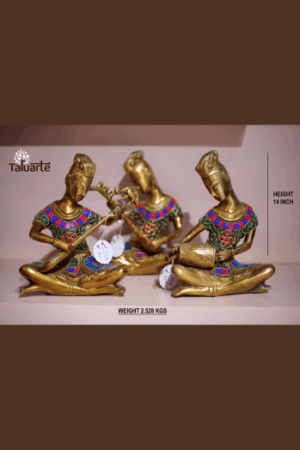 Three Instrument Players