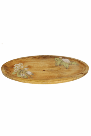 Oval Wood Tray