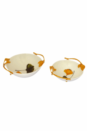Enamelled bowl set
