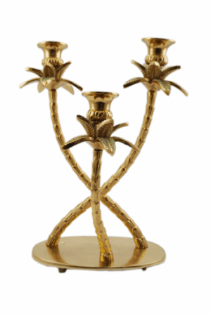 PARADISE CANDLE STAND / 3 LITES