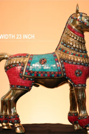 Multicoloured Horse